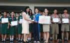 congratulated students for receiving various Aug2016